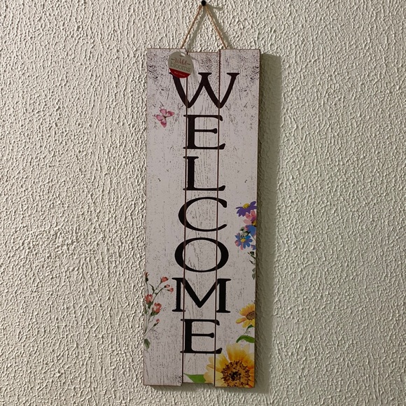 Wild Blooms Other - Welcome sign